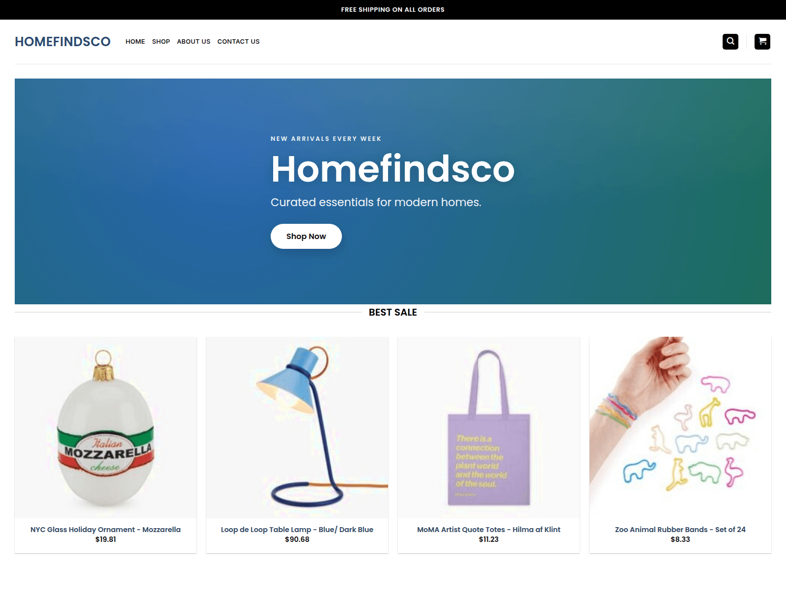 Screenshot of homefindsco.shop