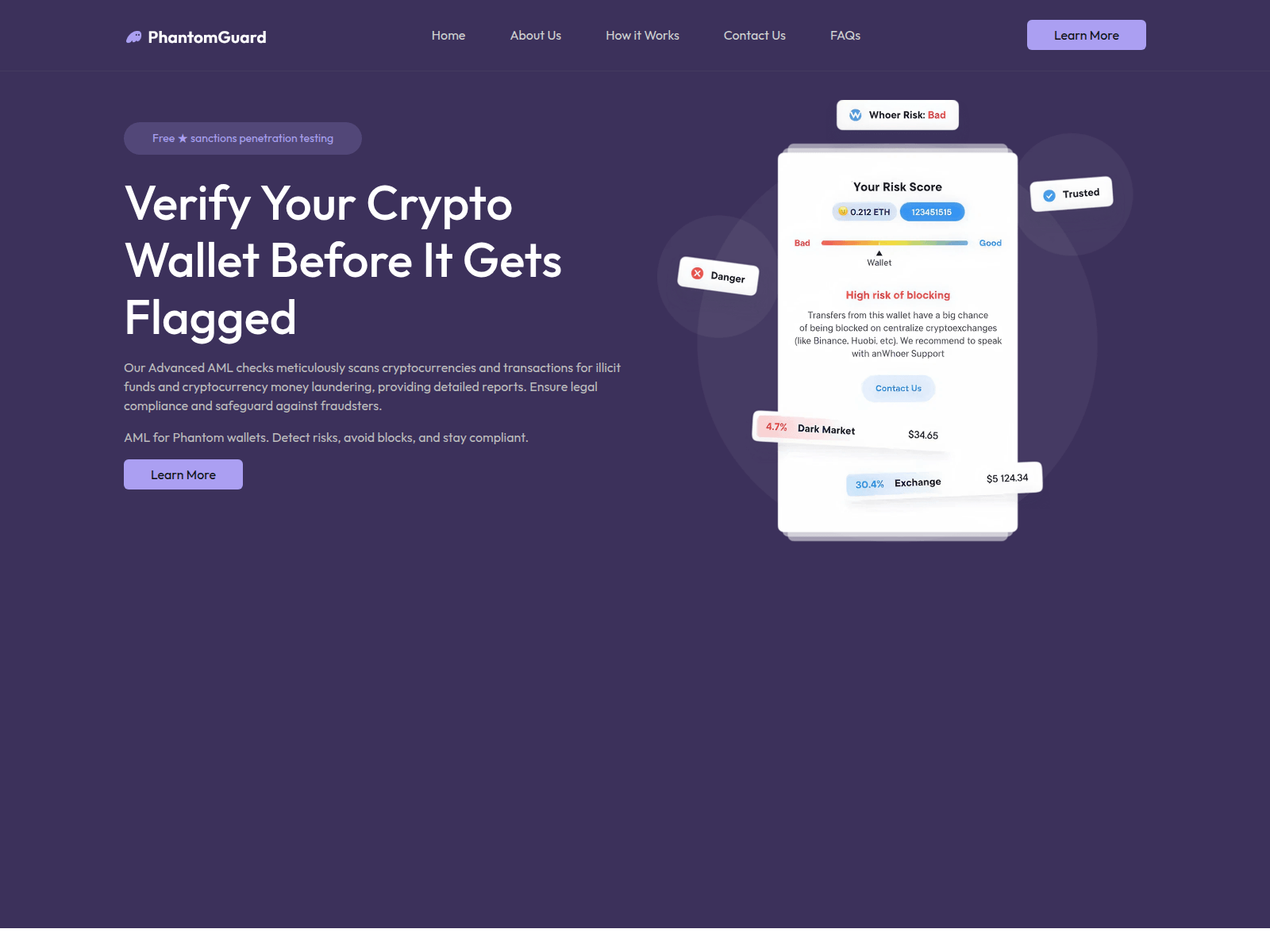 [Ekran görüntüsü] phantomguard.vercel.app