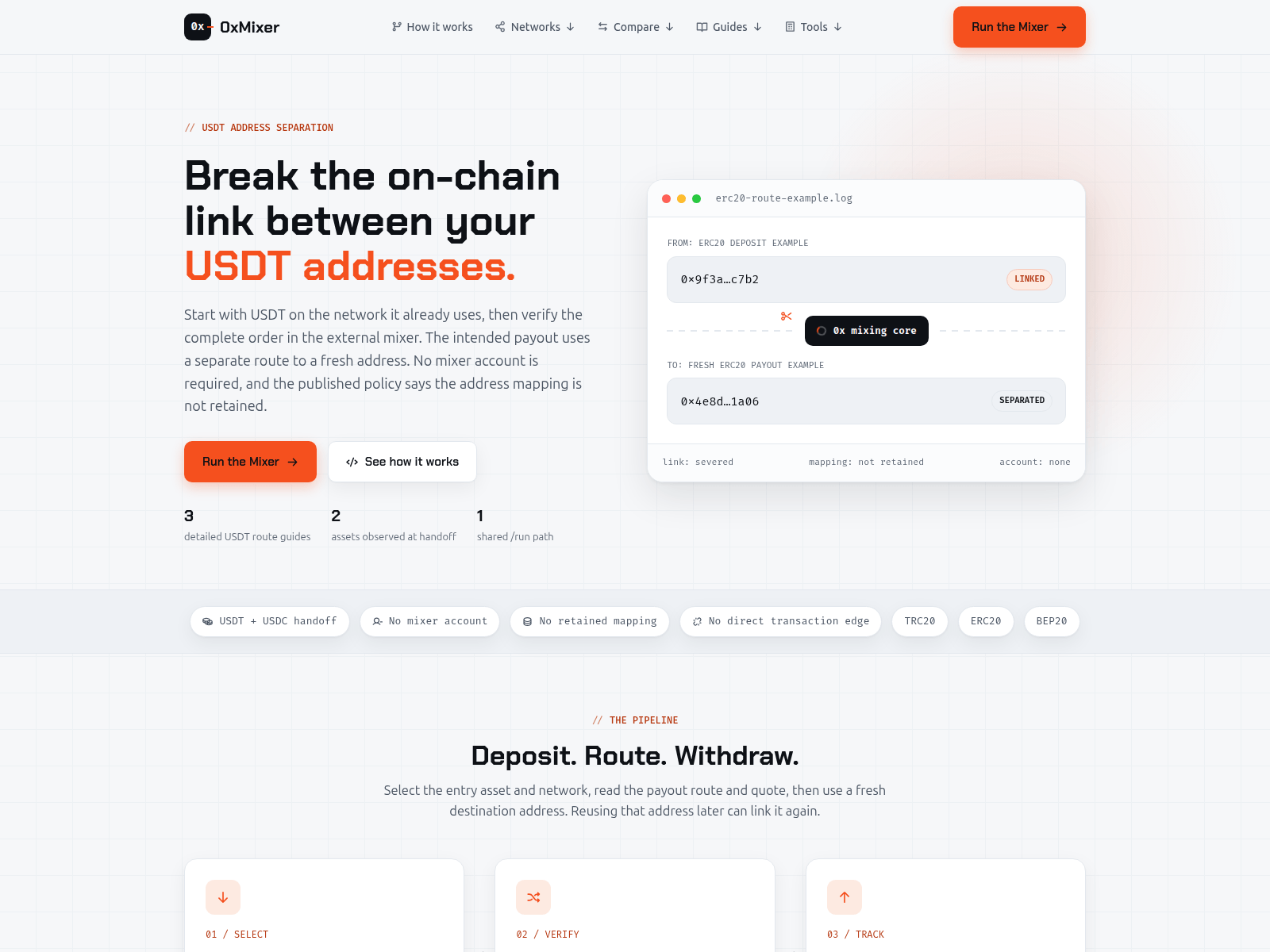 Screenshot of 0xmixer.com