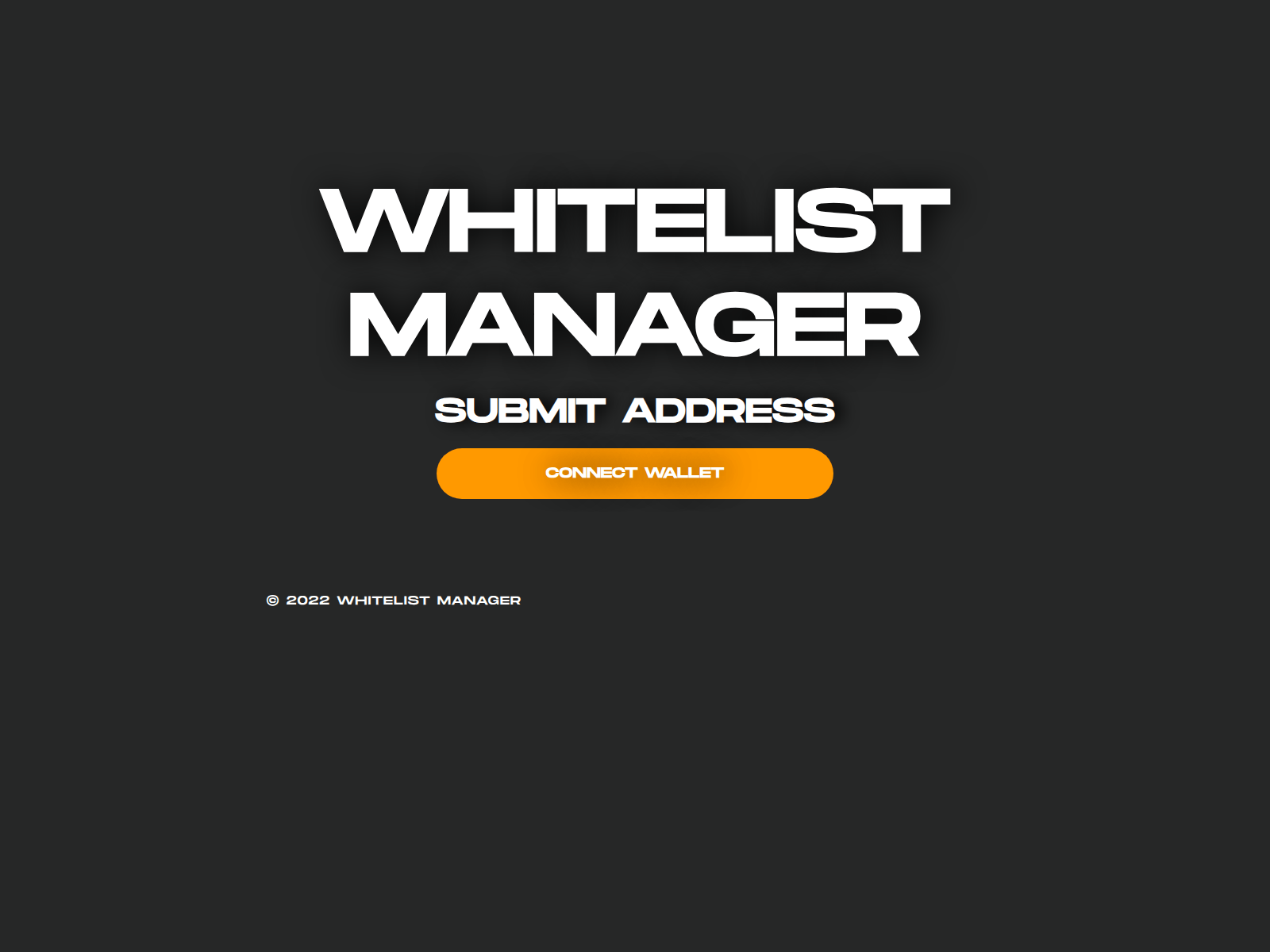 Screenshot von whitelist-manager.vercel.app