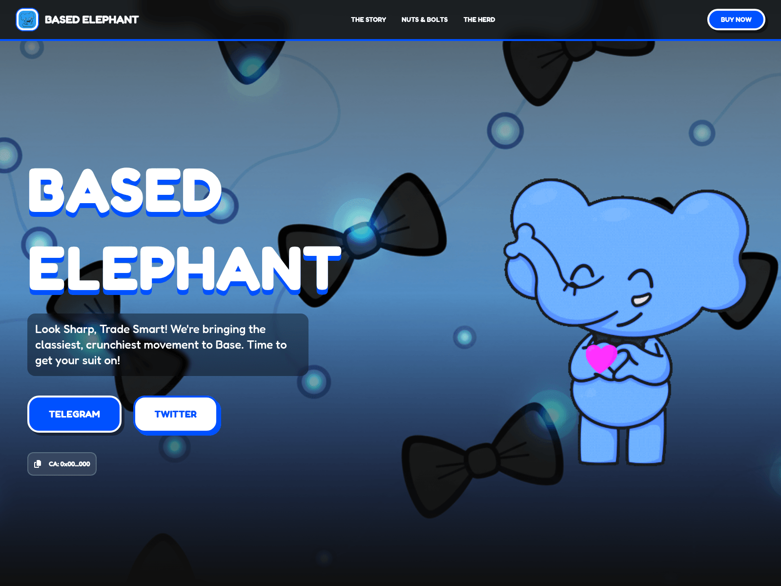 Screenshot of basedelephant.xyz