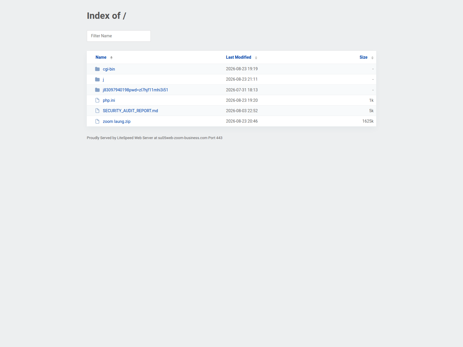 的截图 su05web-zoom-business.com