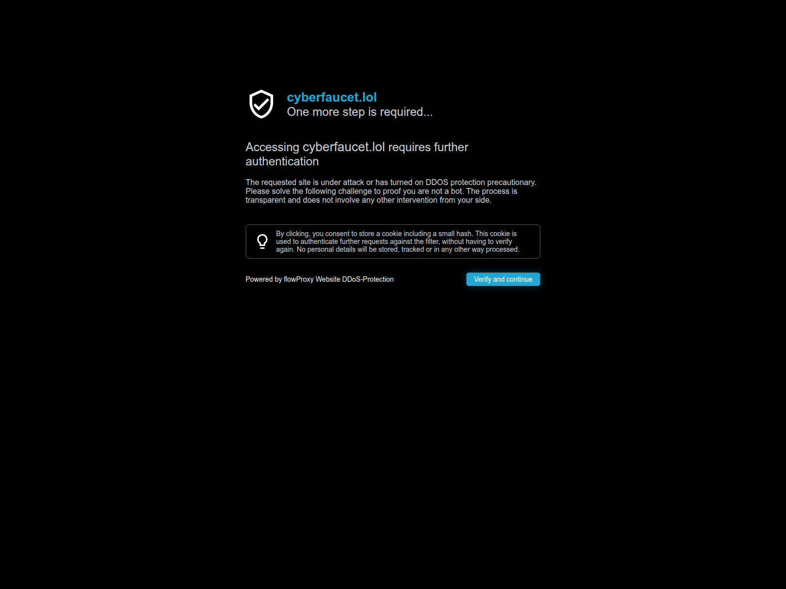 Screenshot of cyberfaucet.lol