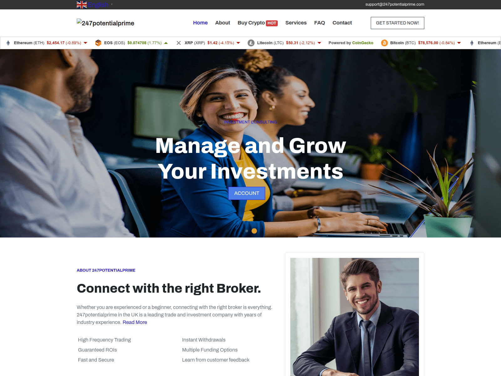 Screenshot of 247potentialprime.com