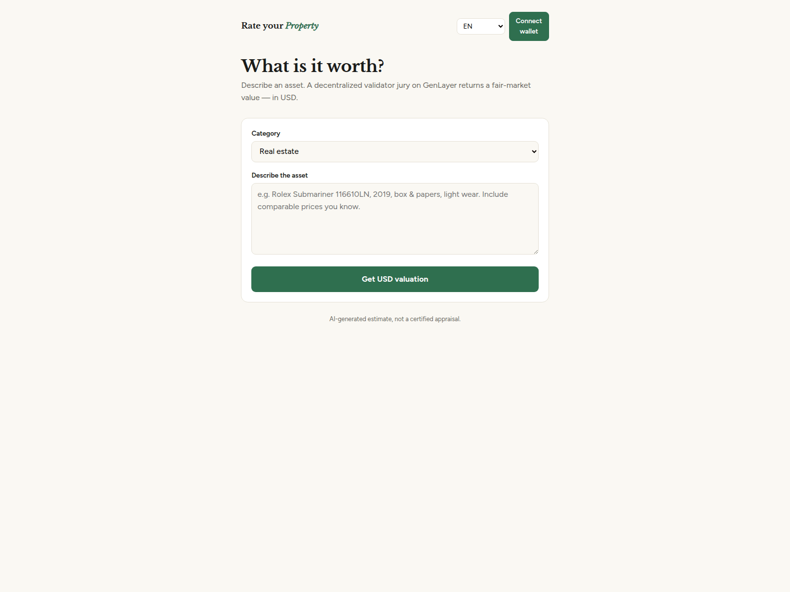 Screenshot von rate-your-property-alpha.vercel.app