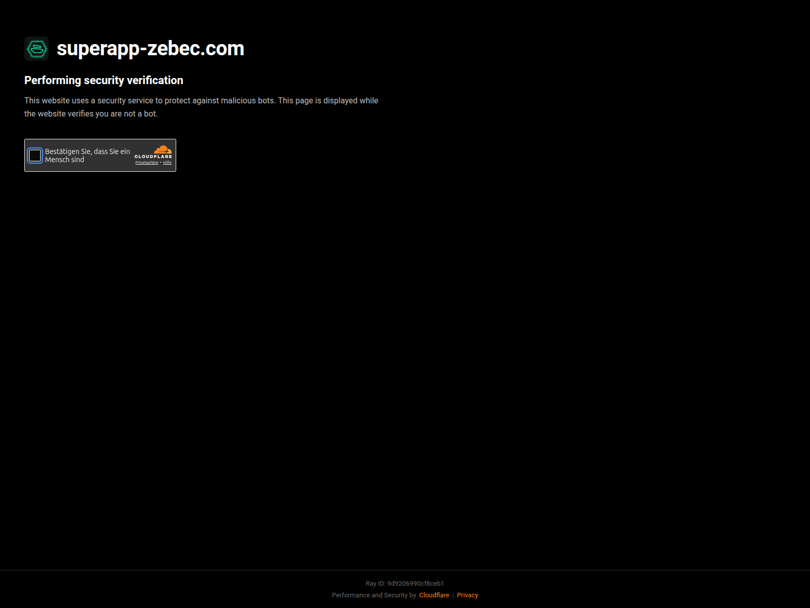 Screenshot of superapp-zebec.com