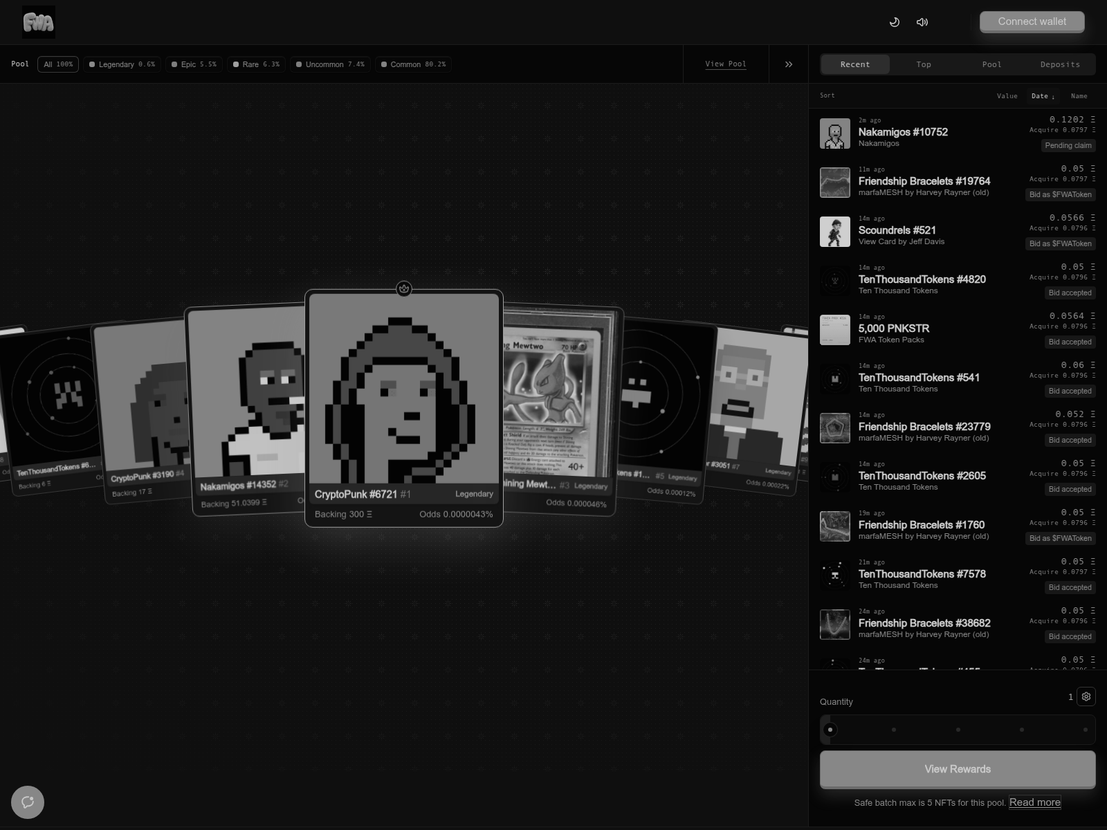 Screenshot of fwareward.com