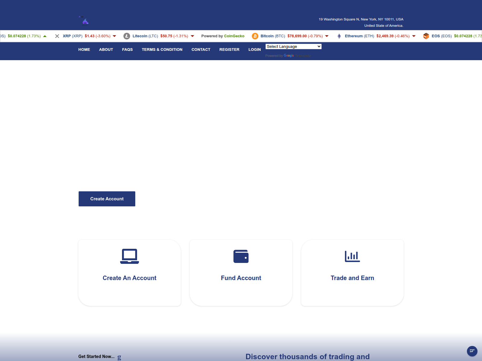 Screenshot of web3autotrading.live