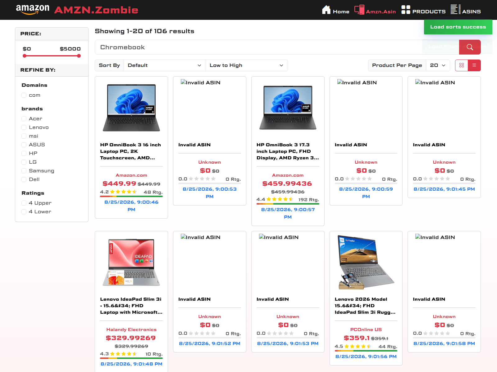 Screenshot of amzn.zombie.monitor.show
