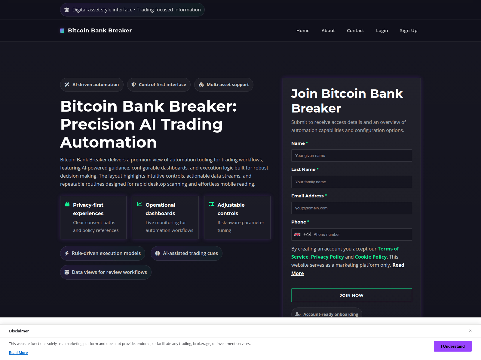 Screenshot of bitcoinbankbreaker-soft.com