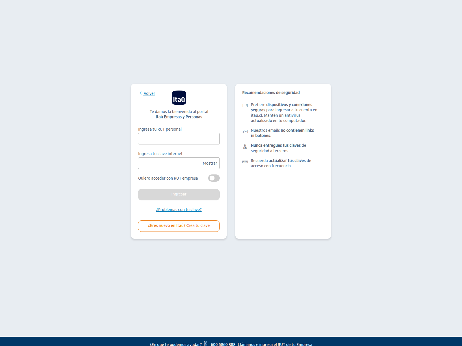 Screenshot of itaucreditoyservicios21badc5f856e608a3af039f6tujyiu5t67.site