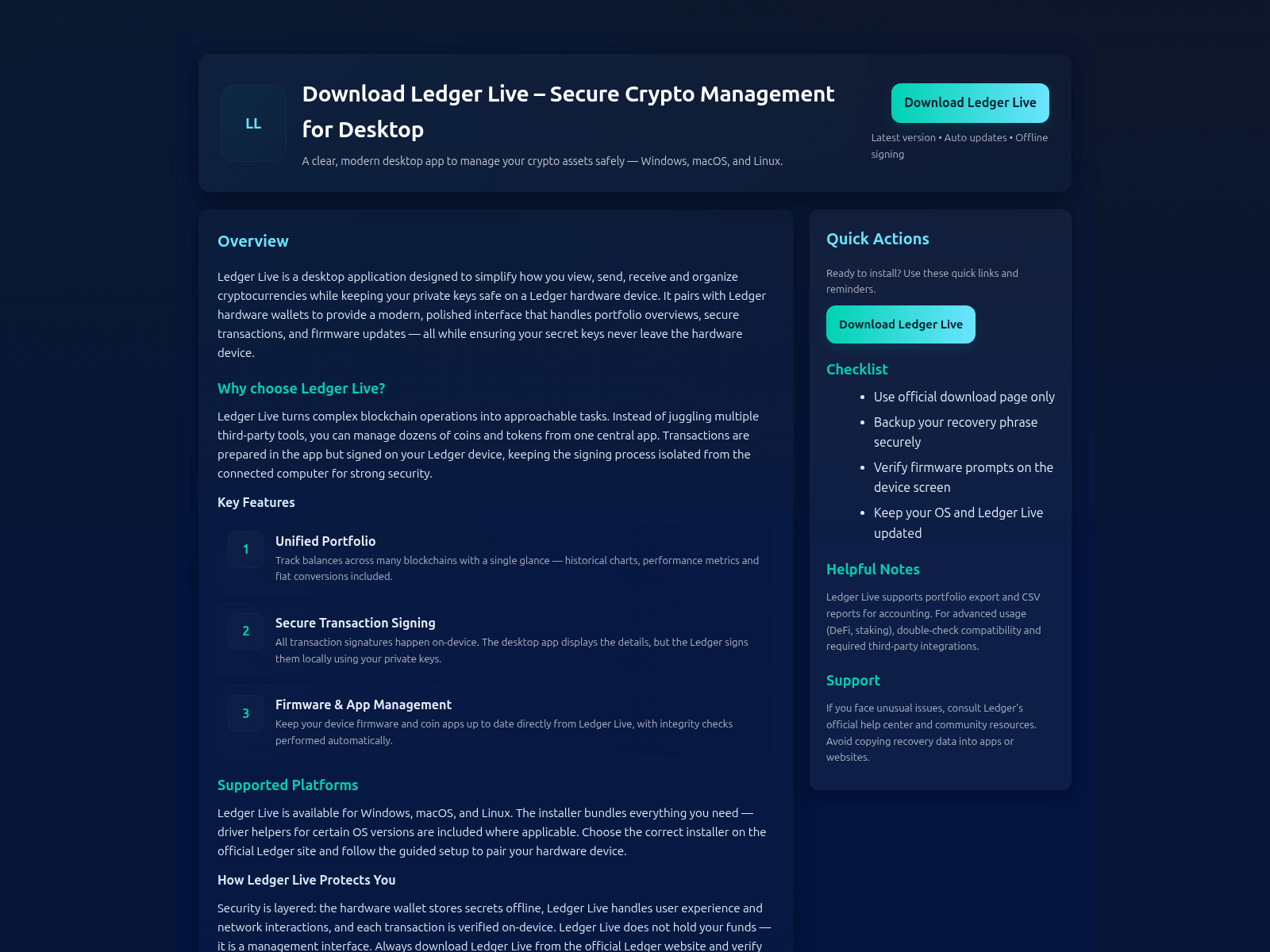 Screenshot of docs-ledger-desktop.pages.dev