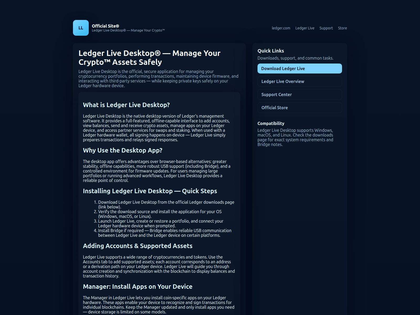 Screenshot of home-ledger-liv.pages.dev