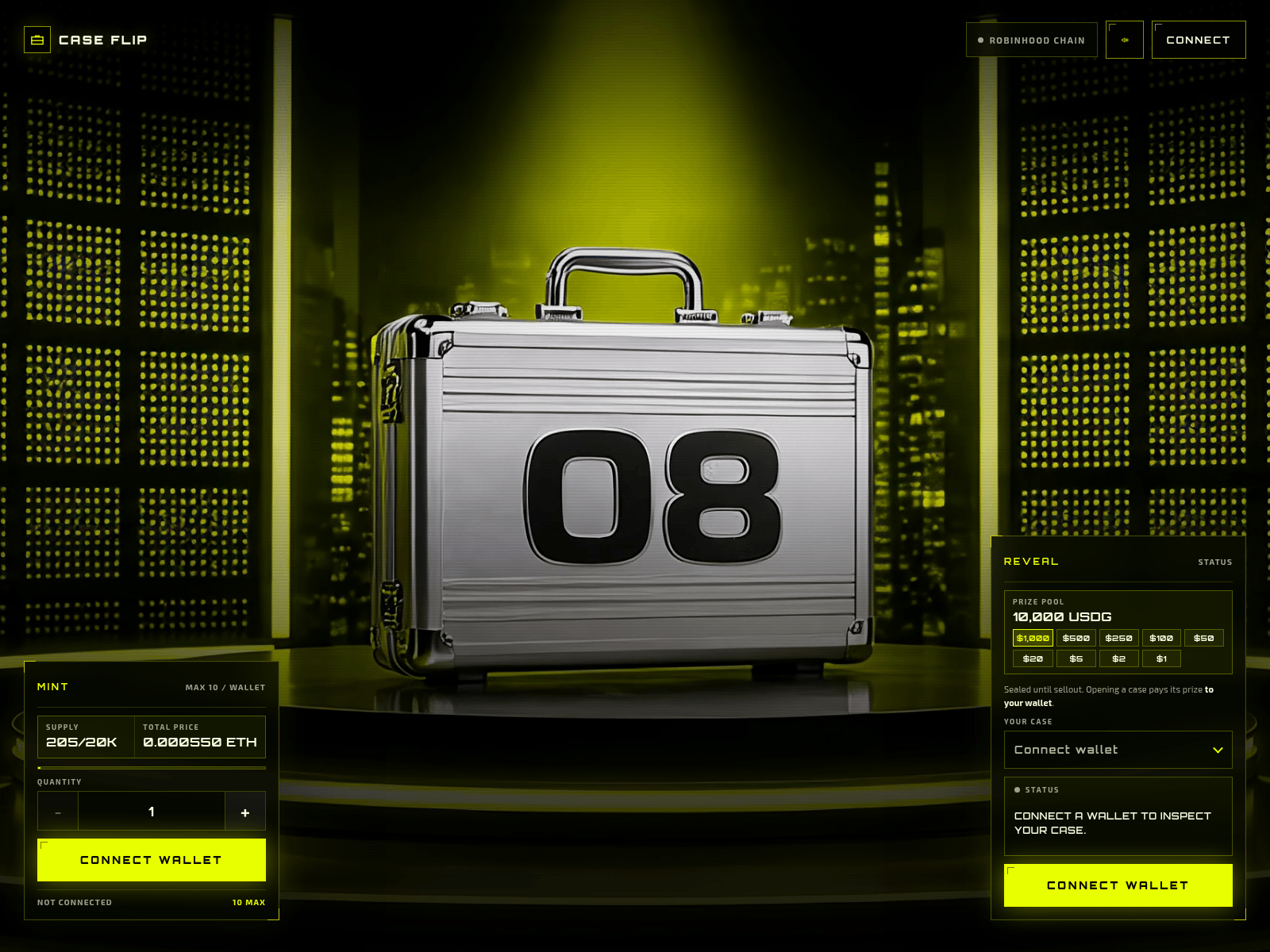 Screenshot von case-flip.vercel.app