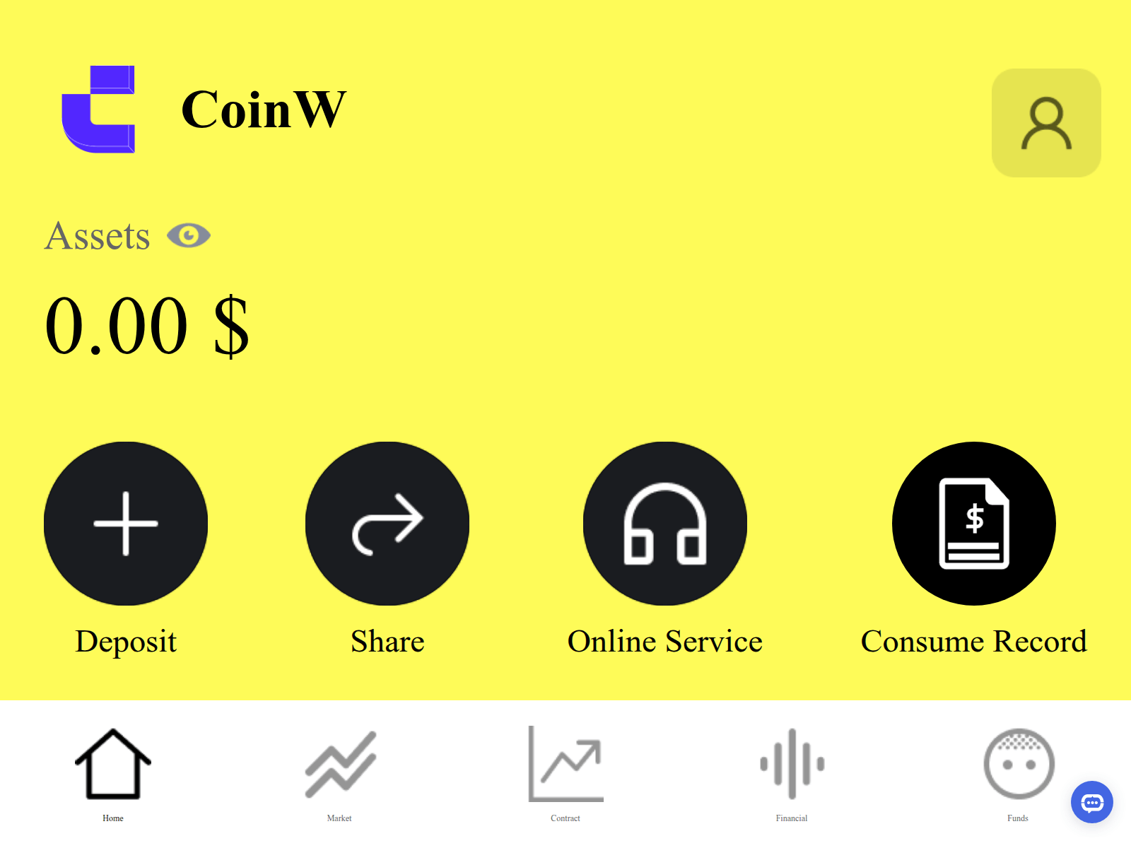 Screenshot of coinw-pro.com