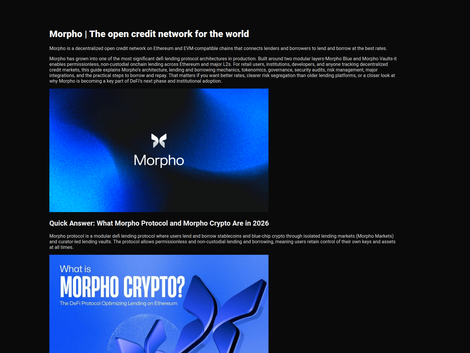 Screenshot of rmorpho.org