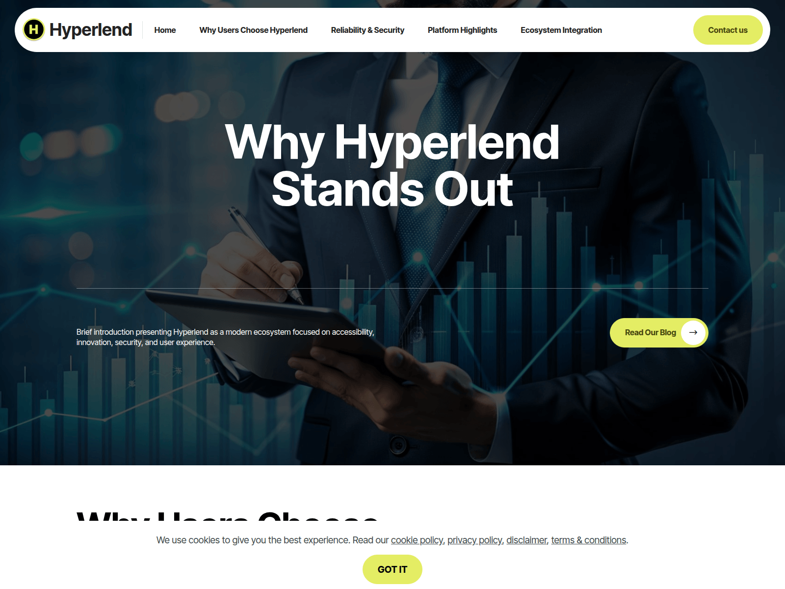 Screenshot of hyper-lend.com