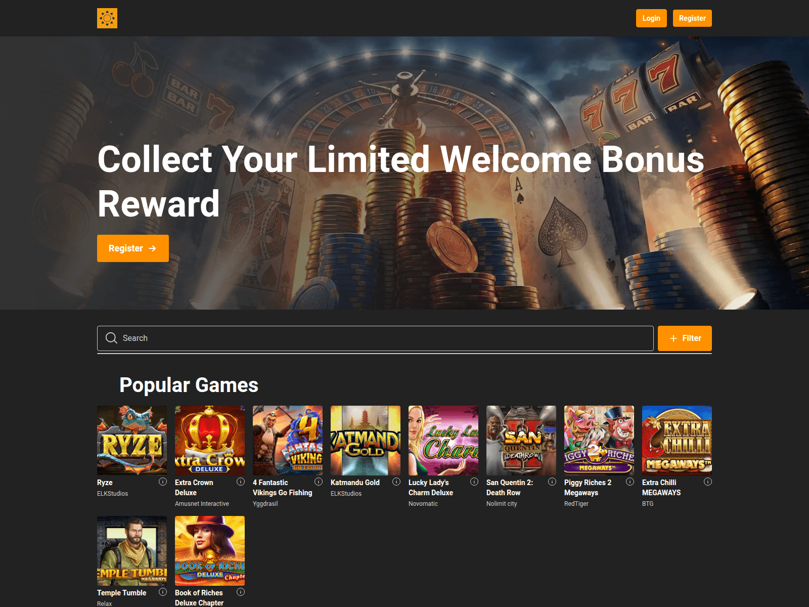 Screenshot of ca-solcasino.com