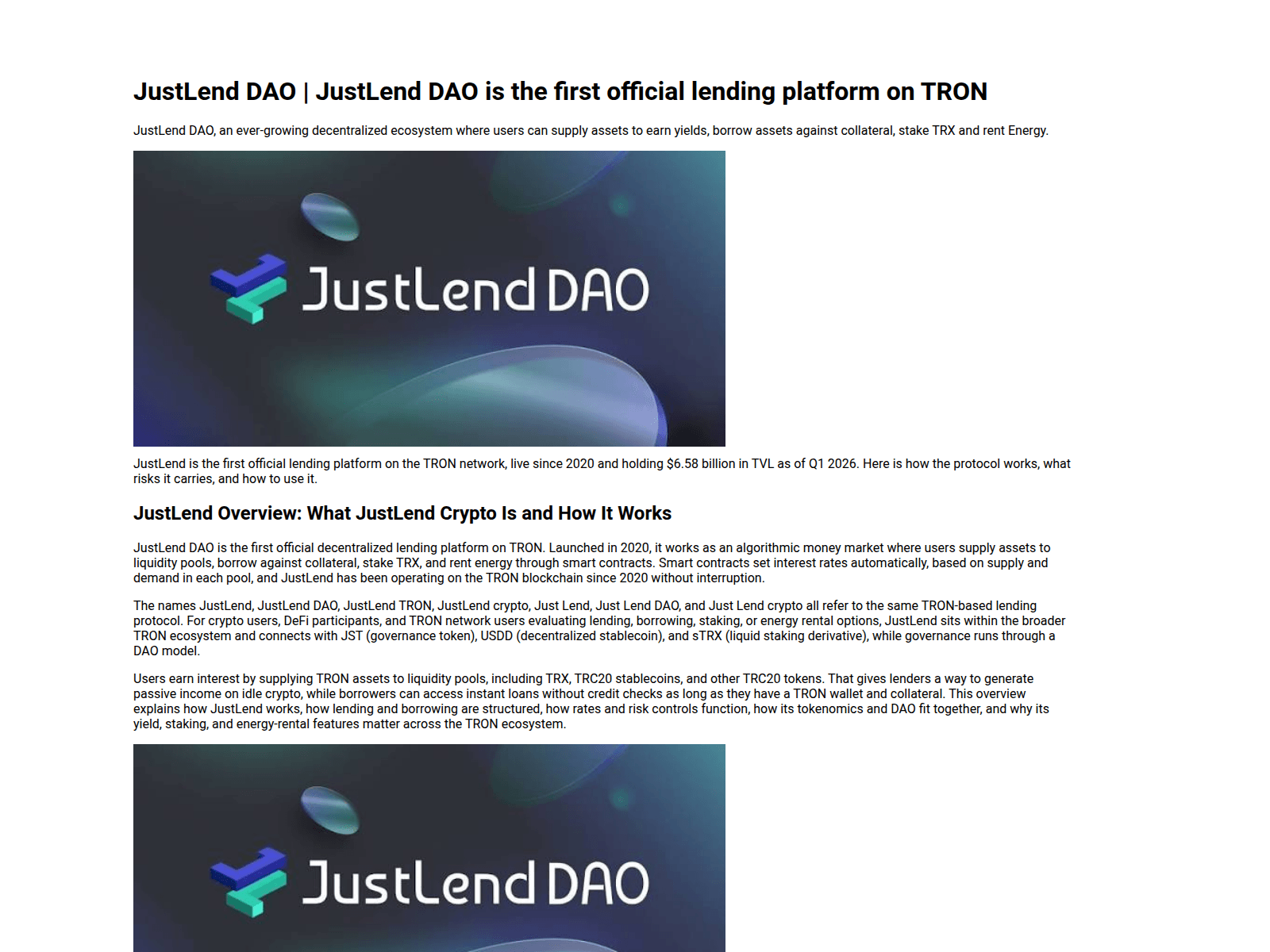 Screenshot of justlend.net