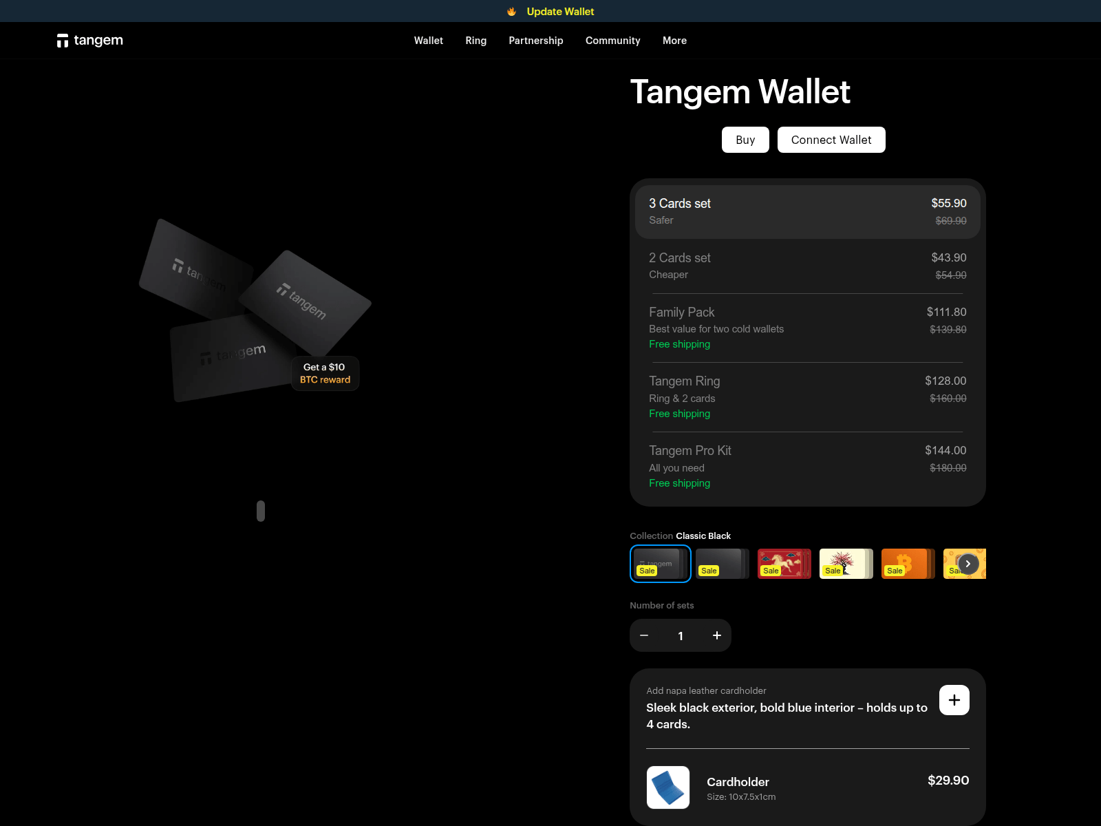Screenshot of m-tangem.web.app