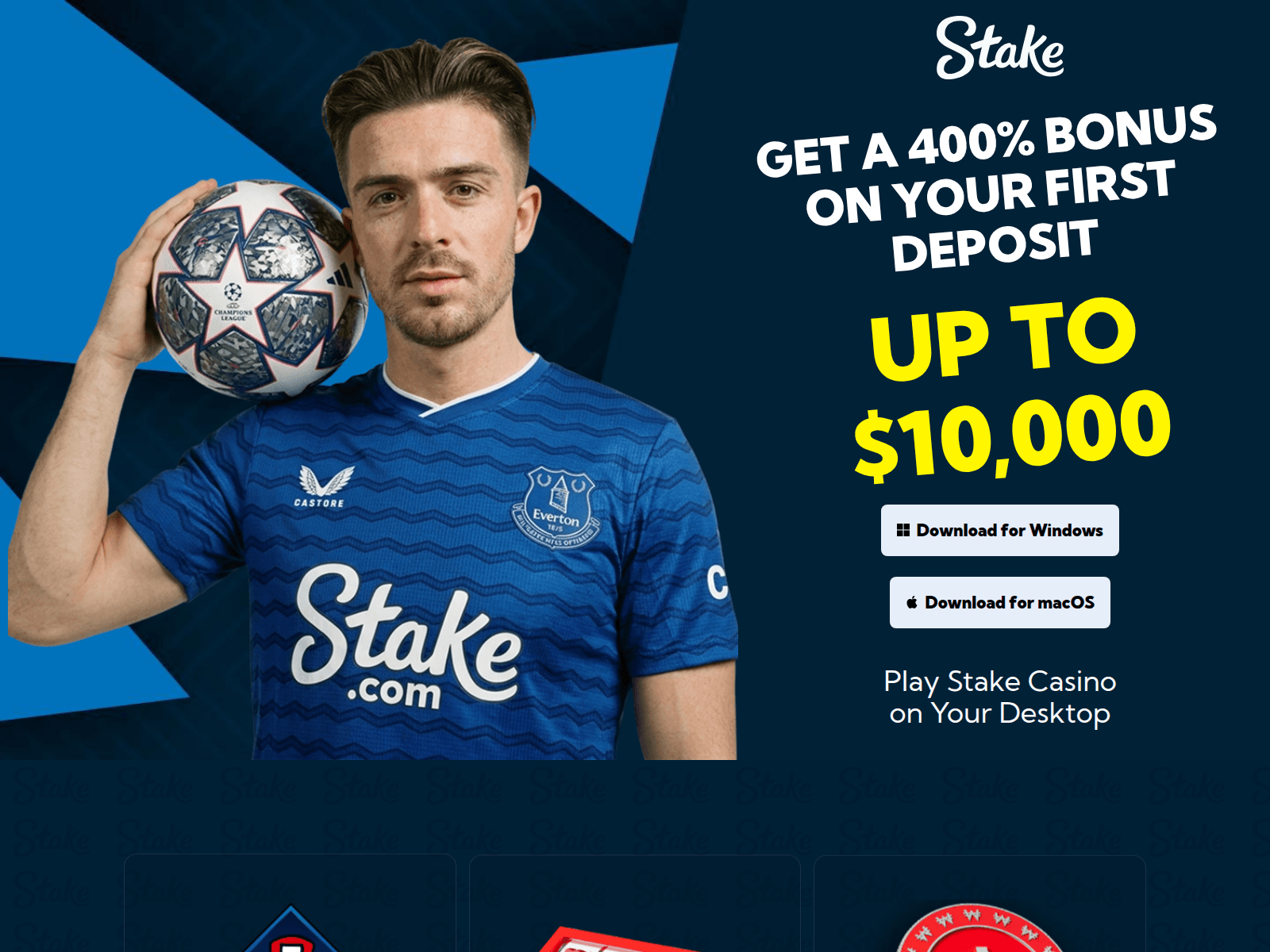 Screenshot of stake-casino.stream