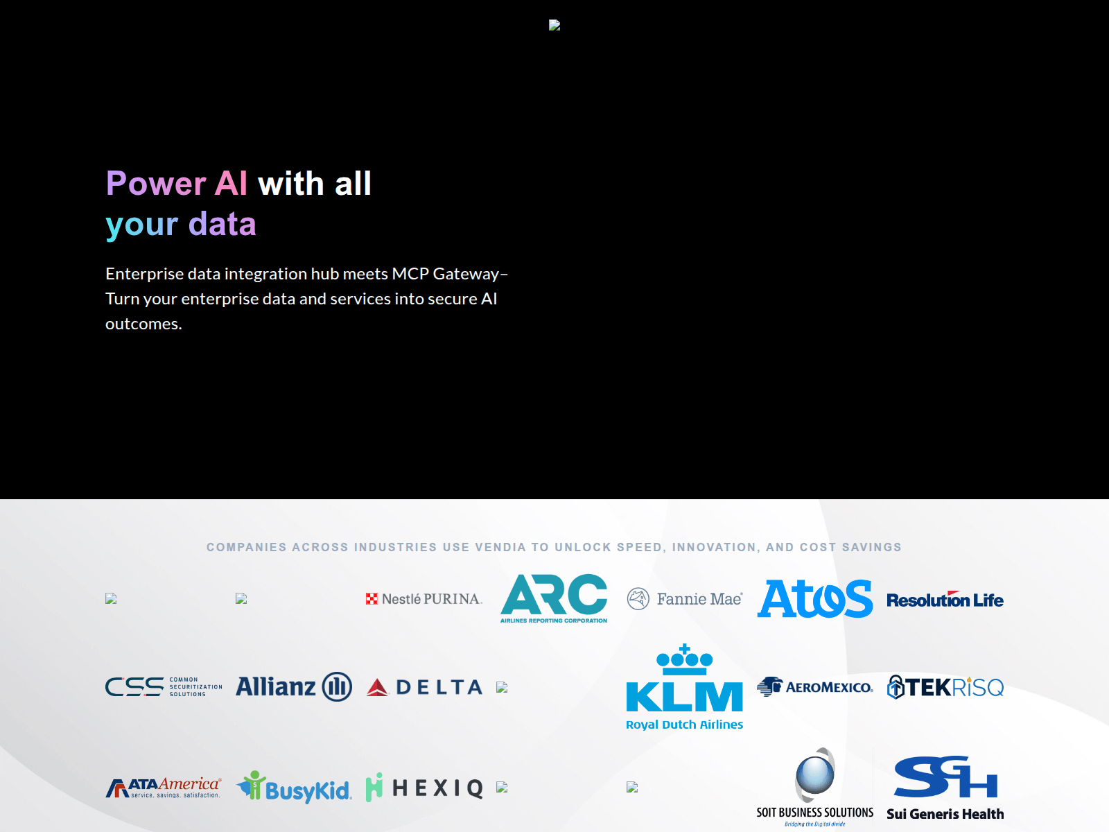 Screenshot of vendiaai.com