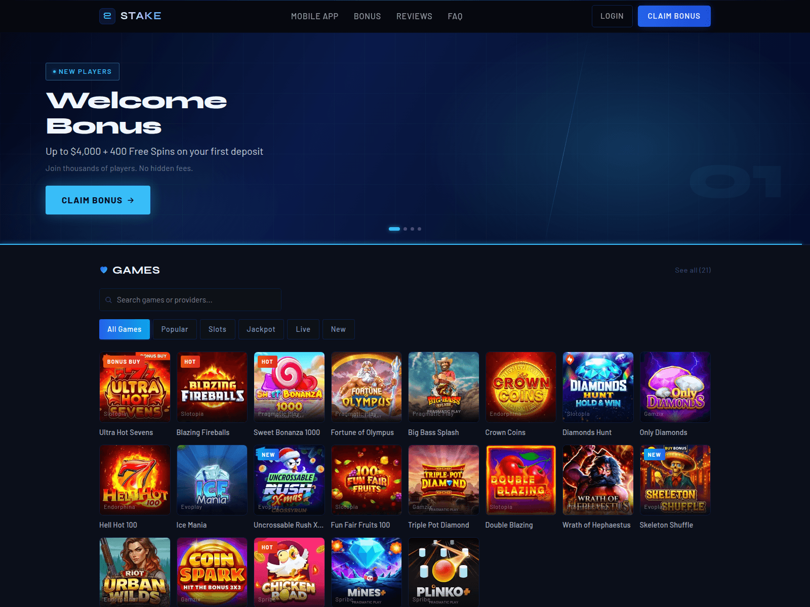 Screenshot of austakes.com
