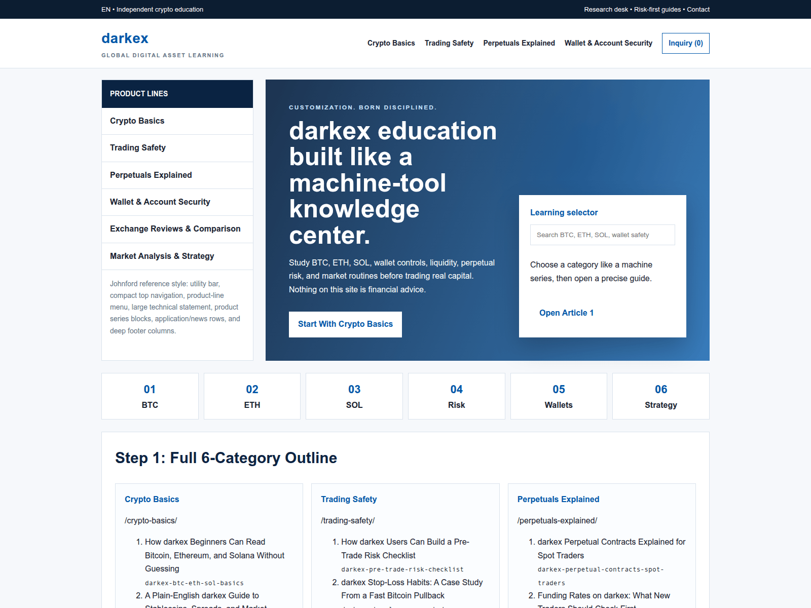 Screenshot of darkexcom.com