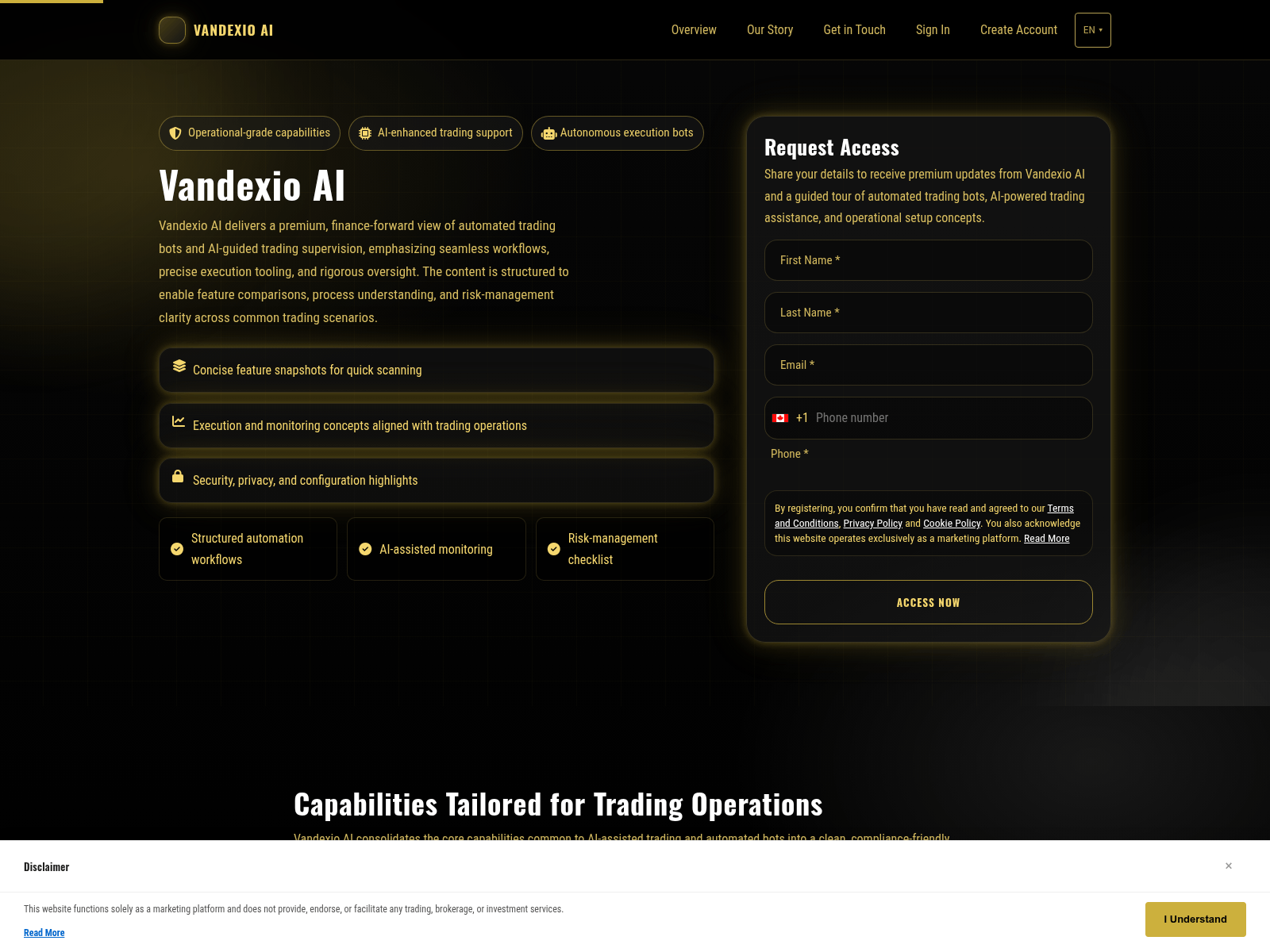 Screenshot of andexioai.pro