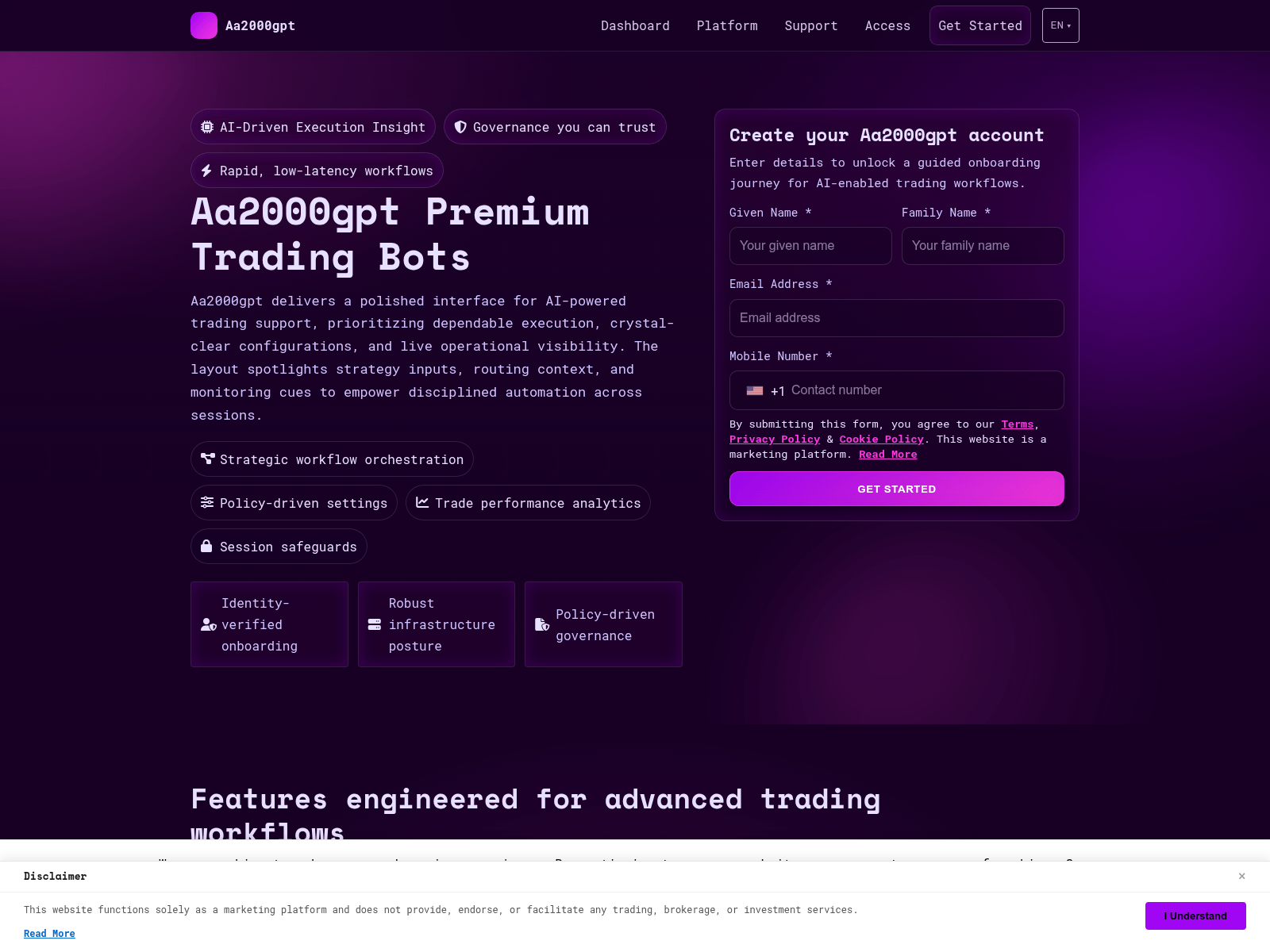 Screenshot of aa2000gpt.pro