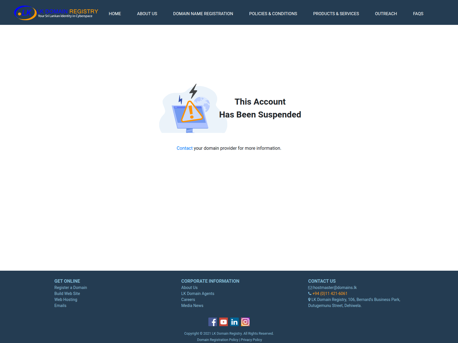 Screenshot of aarcorealestate.lk