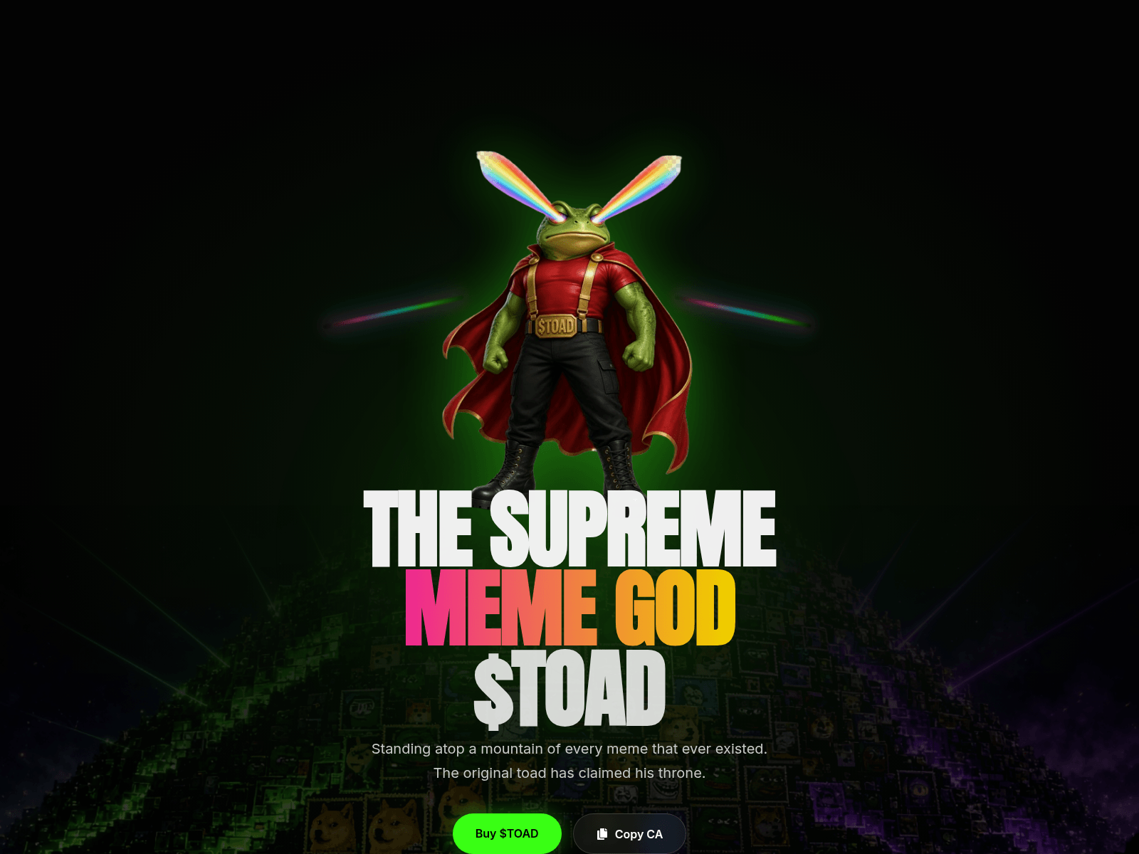 Screenshot of moonstoad.xyz