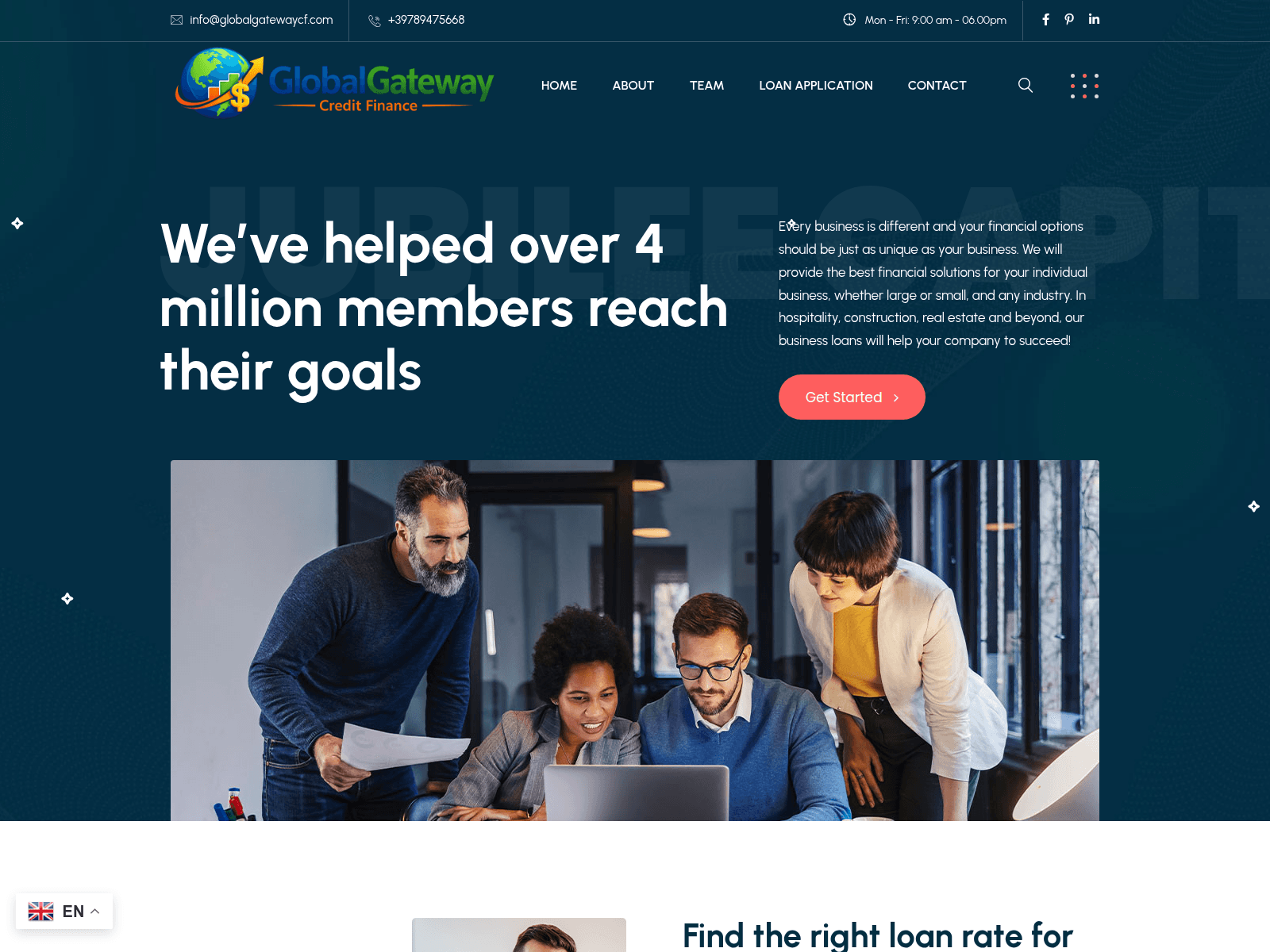 Screenshot of globalgatewaycf.com