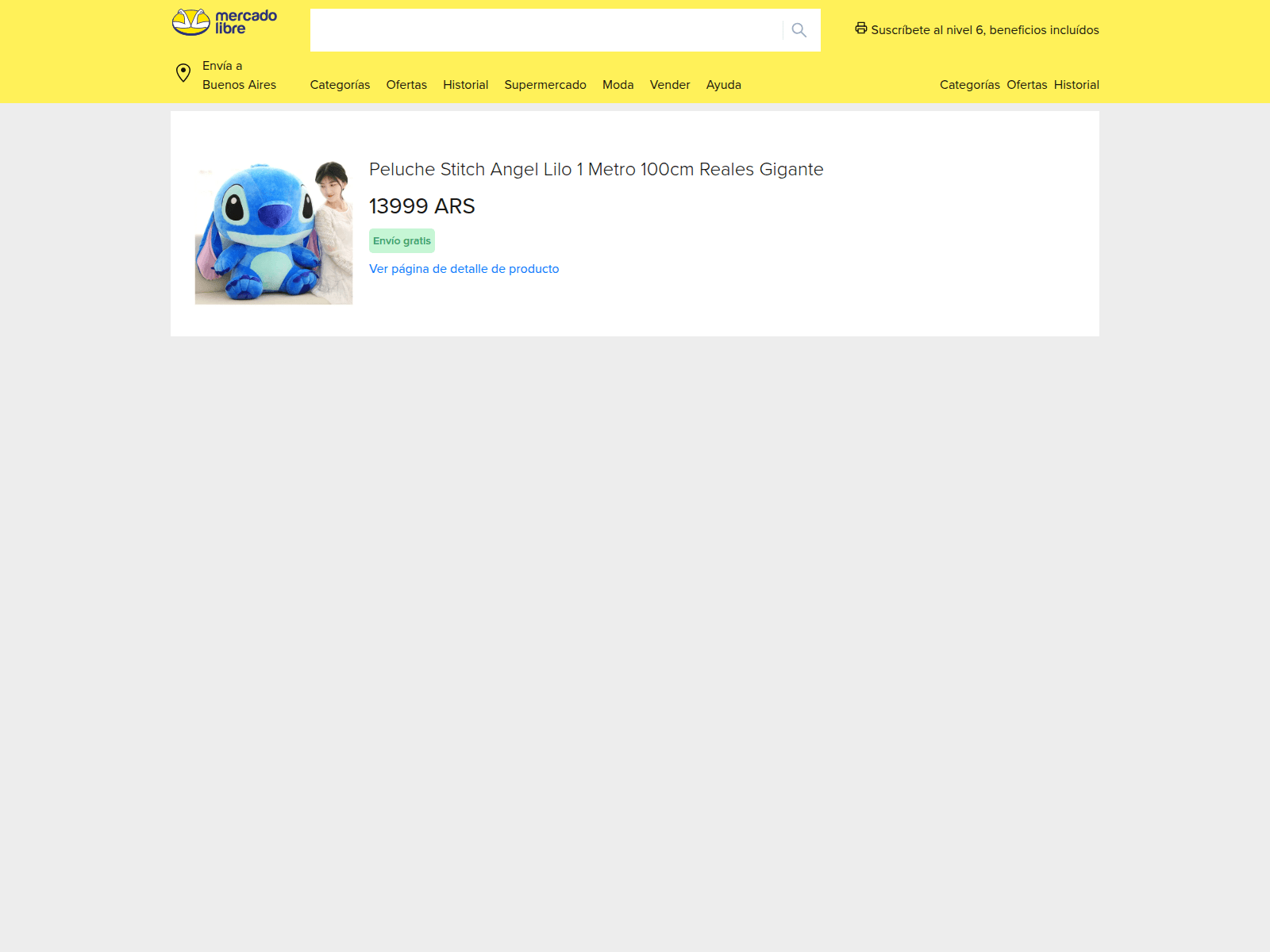 Screenshot von mercadolibre-details-challenge-kohl.vercel.app