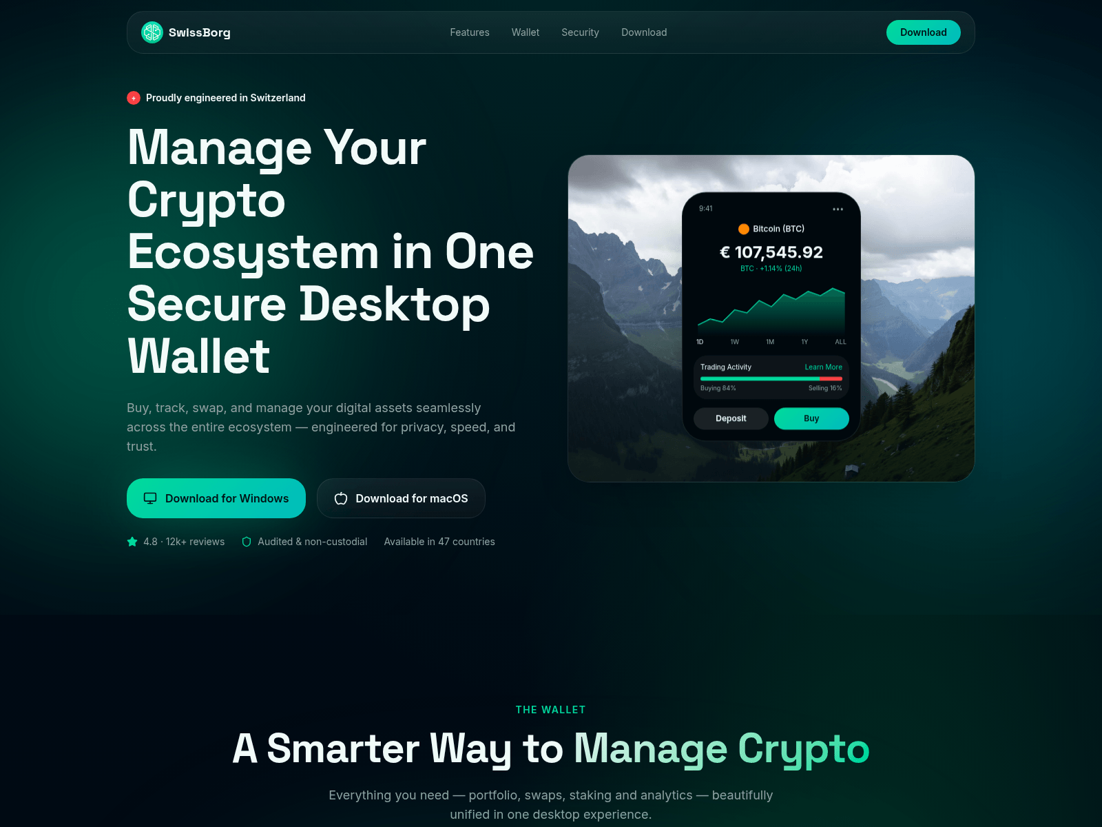 的截图 swissborgdesktop.com