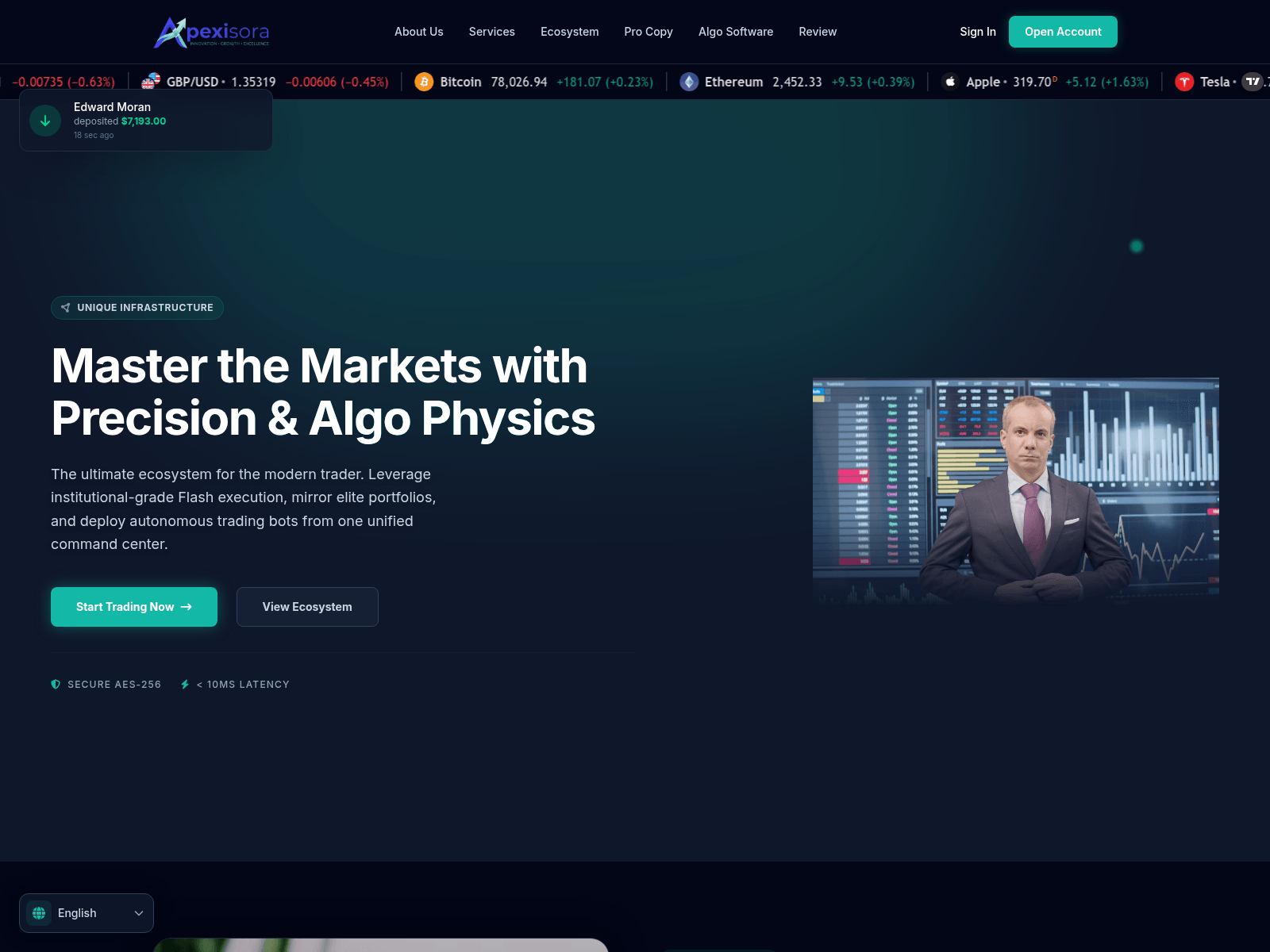 Screenshot of apexisora.com
