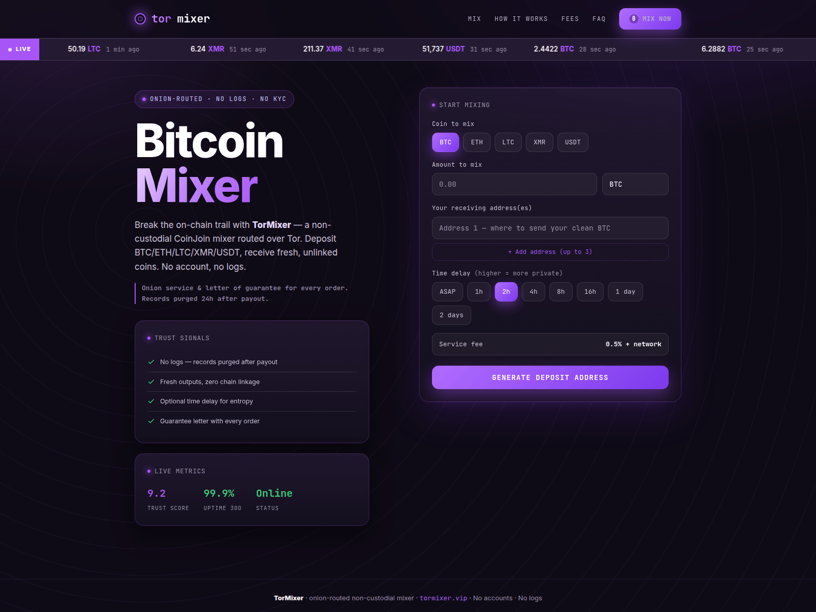Screenshot of jokermix-mixer.top