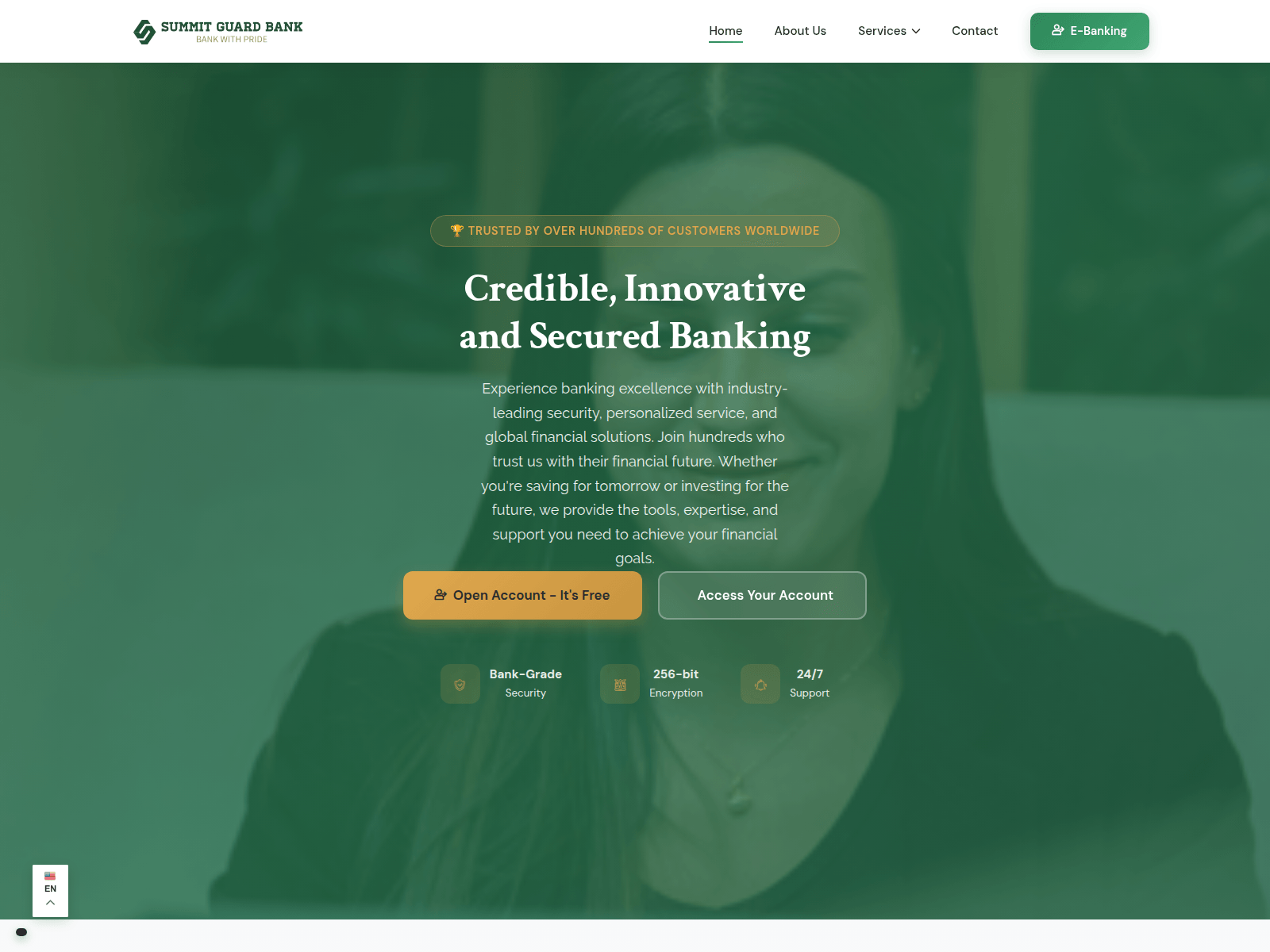 Screenshot of summitguardunions.com