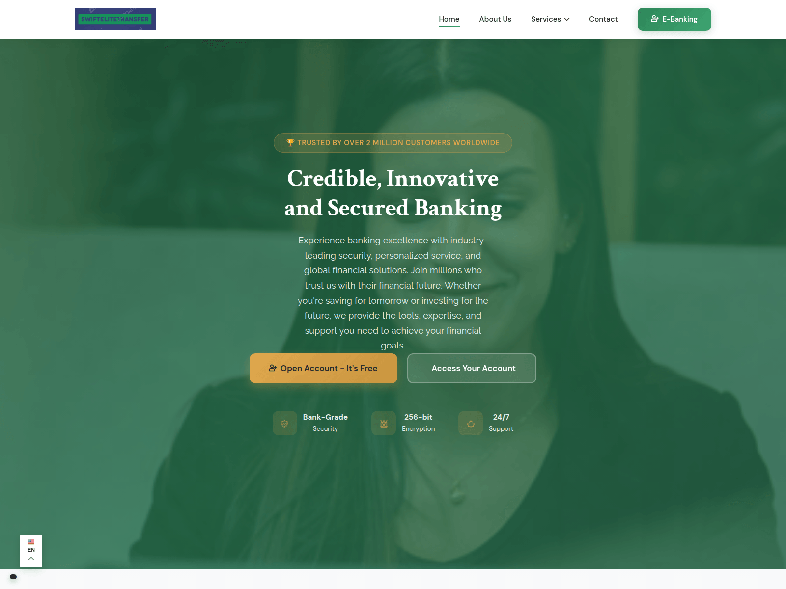 Screenshot of bank.en.swiftelitetransfer.info
