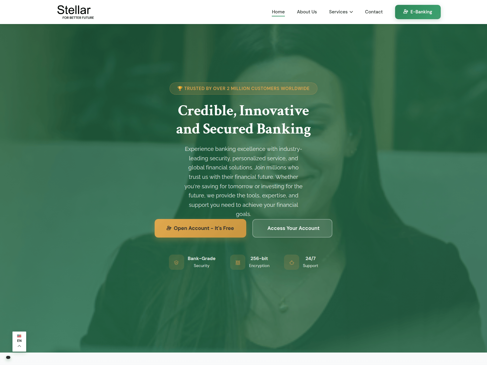 Screenshot von bank.stellerpay.ca