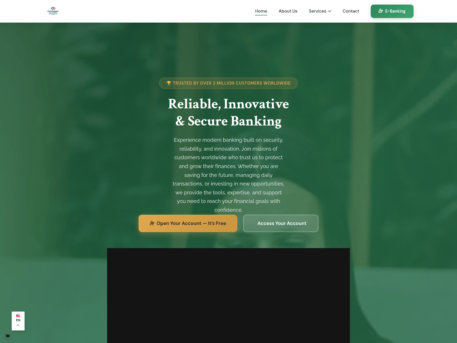 Screenshot of fastprimetrustbank.com