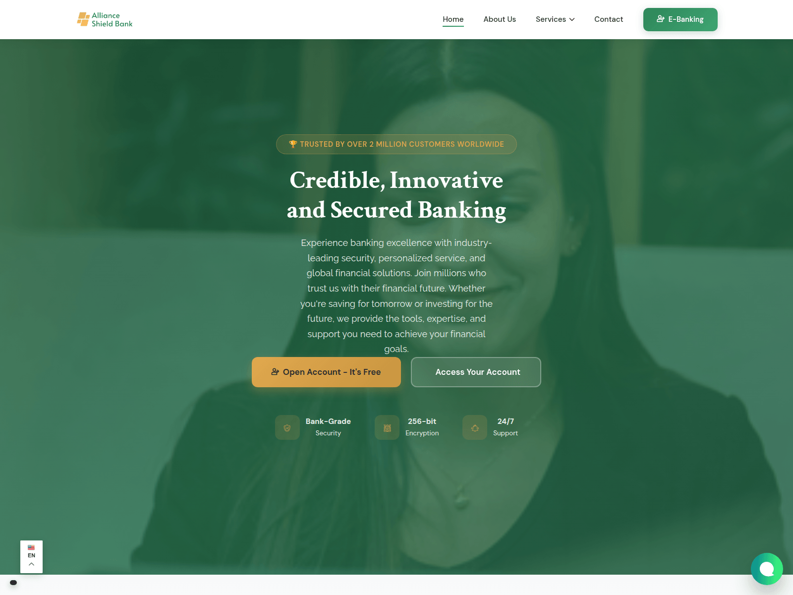 Screenshot of allianceshieldbnk.com