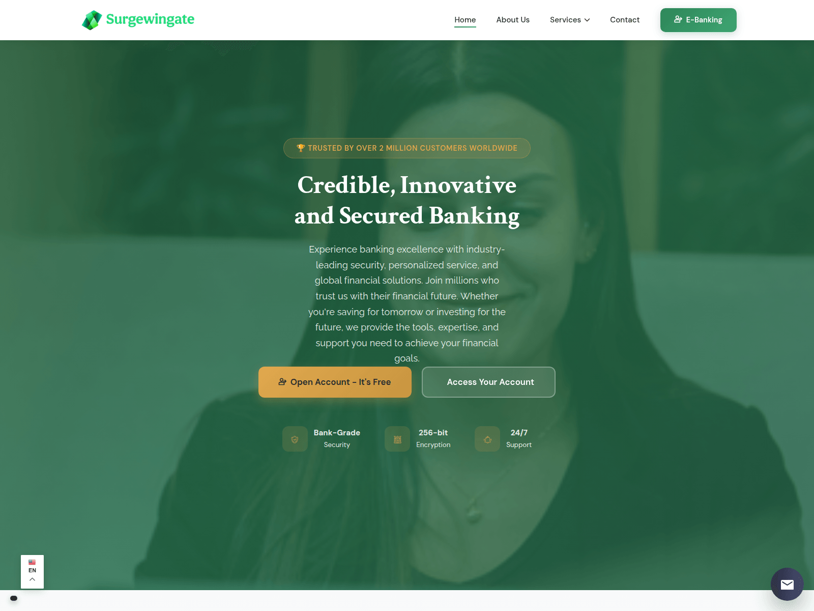 Screenshot of surgewingate.online