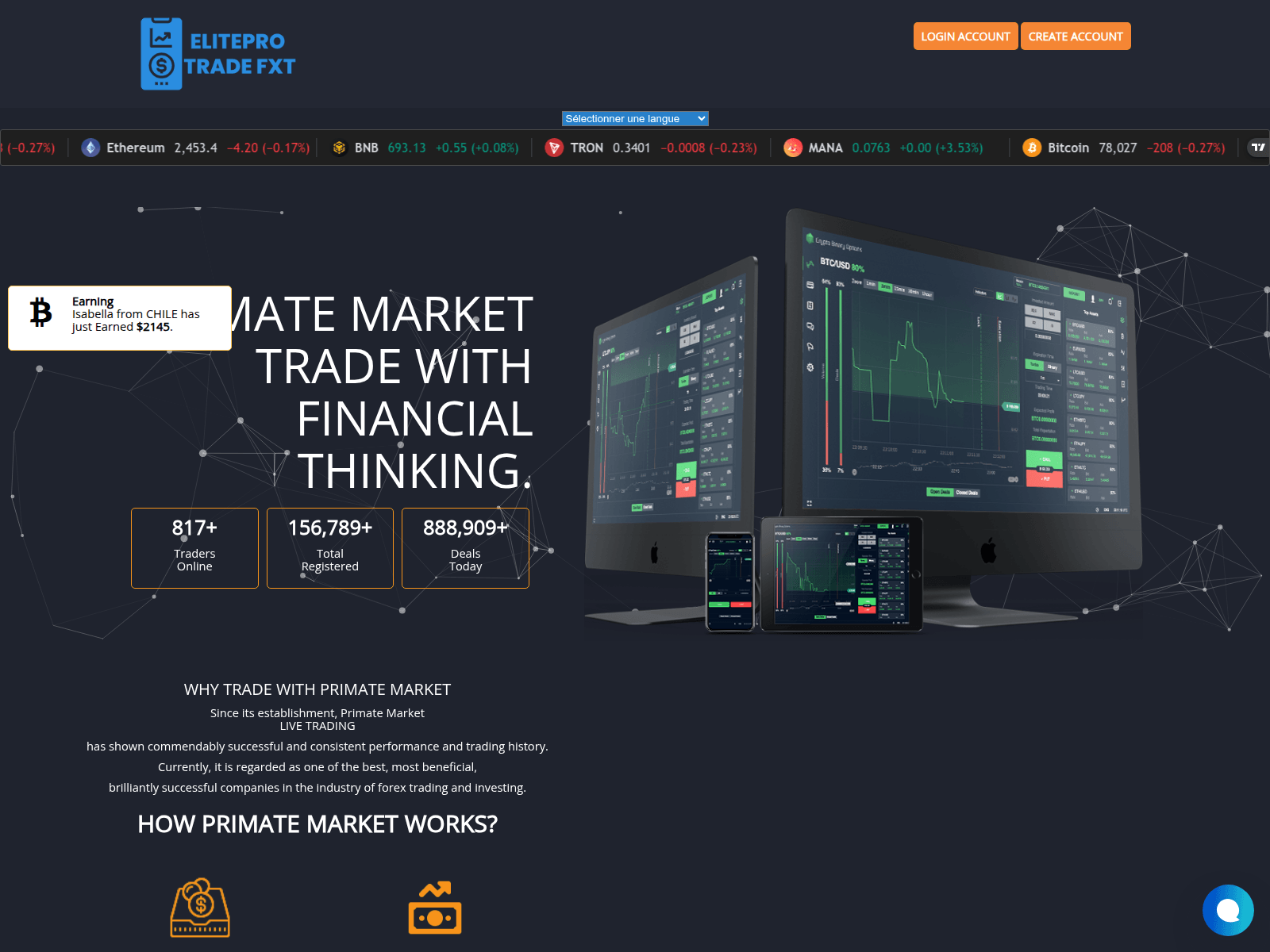Tangkapan layar dari primatemarket.com