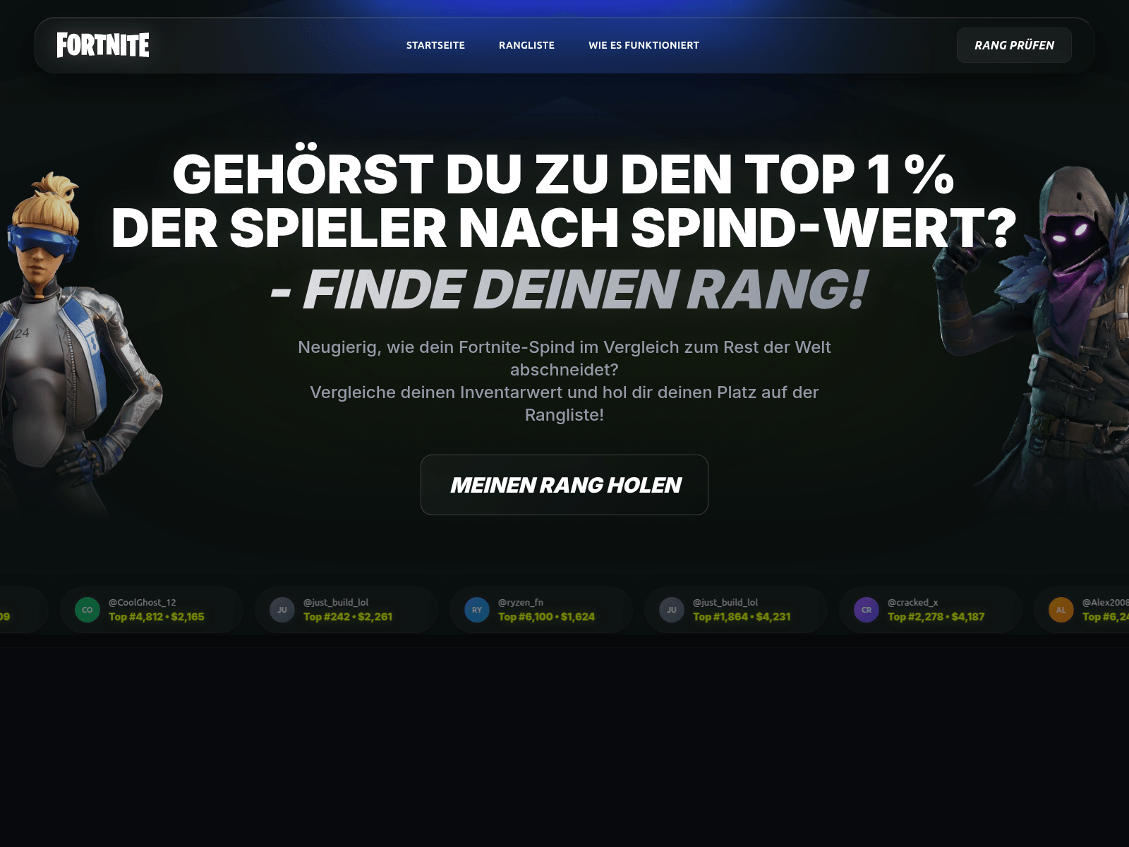Screenshot of skincheck.lol