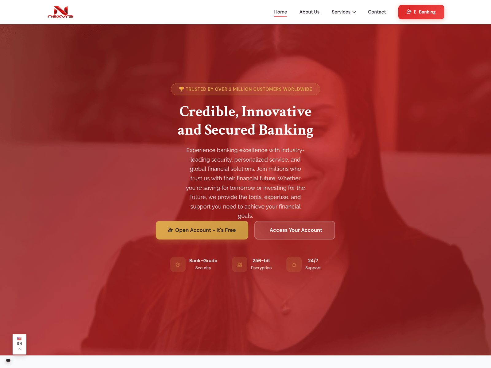 Screenshot of nexvra.pro