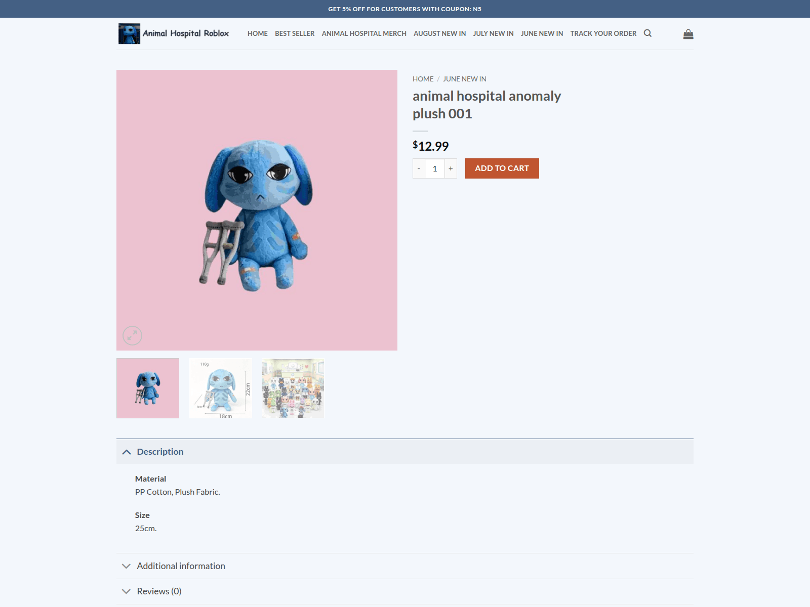 [Ekran görüntüsü] robloxanimalhospitalplush.com