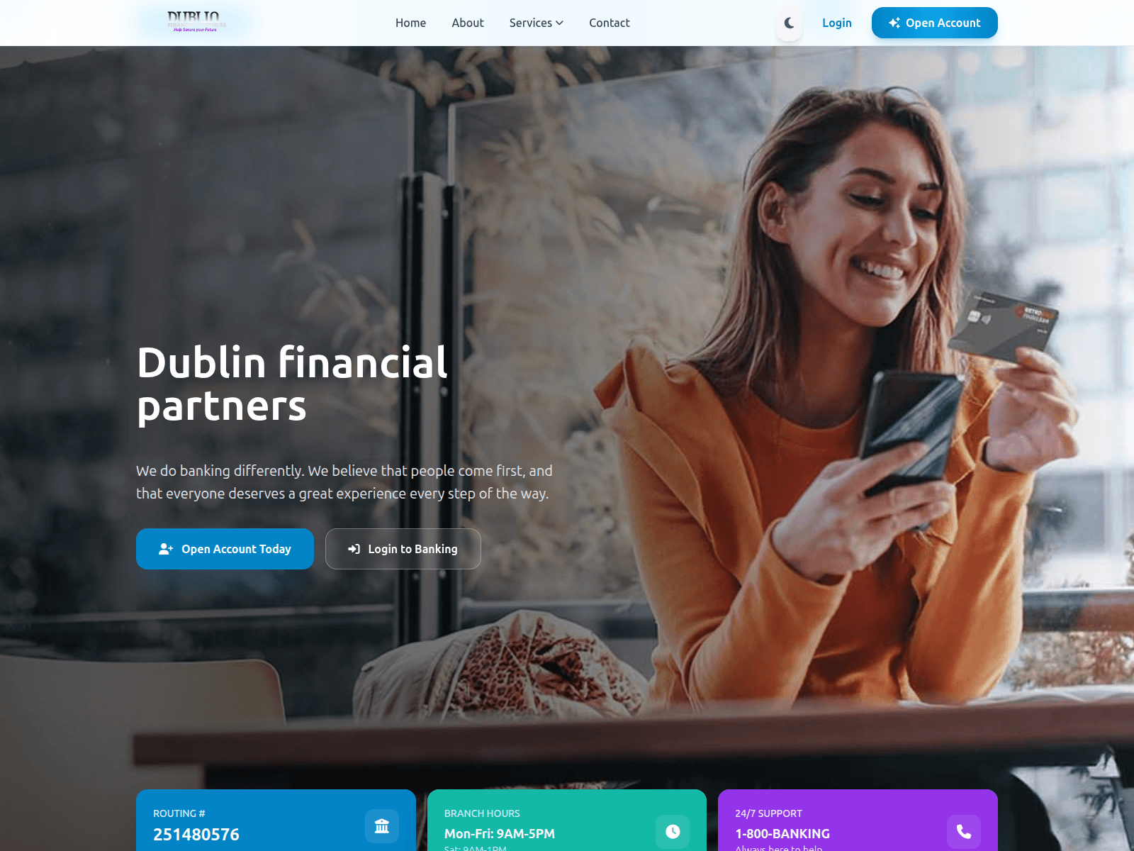 Screenshot of dublinfinancialpartner.com