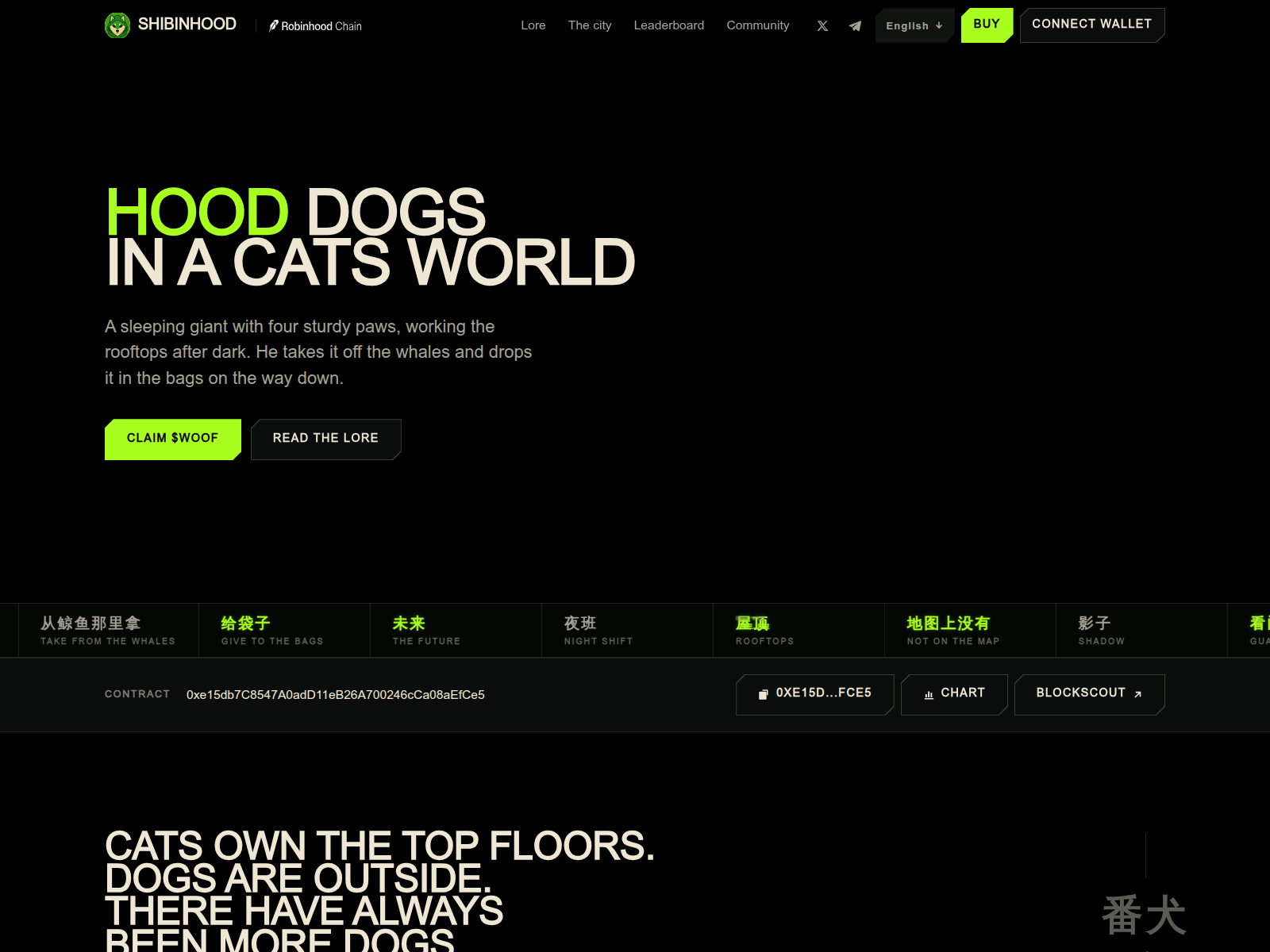 Screenshot of shibinhood.co