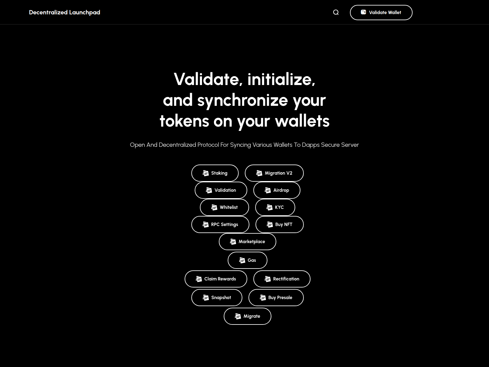 Знімок екрана etherconfig.netlify.app
